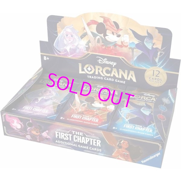 画像1: [送料無料]英語版 First chapter Booster Box[Disney Lorcana] 【ポイント還元率1%】 (1)