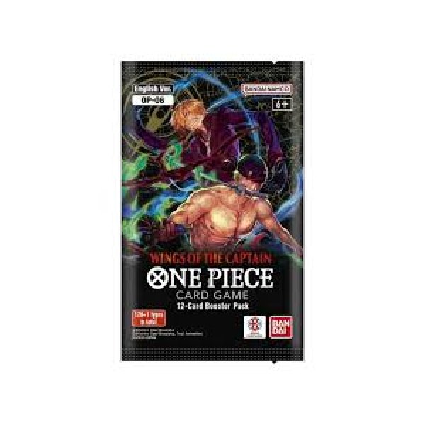 画像1: [Packコレクション]英語版 ONE PIECE カードゲーム 双璧の覇者 OP-06 pack販売[バンダイ] (1)