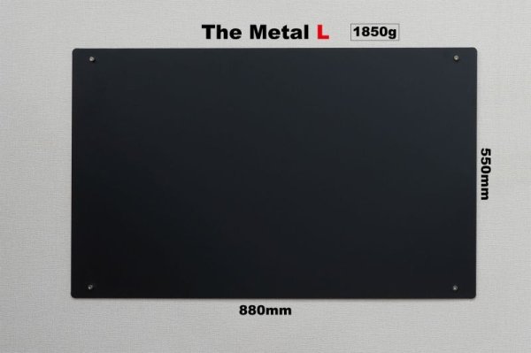 画像1: Wall Display Board The Metal L[マイルストン] (1)