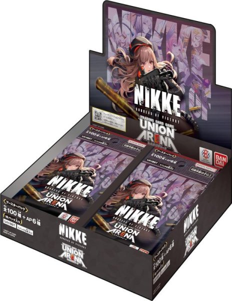 画像1:  【再販BOX仮予約】  UNION ARENA 勝利の女神:NIKKE ブースターパック UA18BT (1BOX = 16パック) 【ポイント還元率1%】  (1)