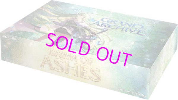 画像1:  【お取り寄せ】[送料無料]  Grand Archive TCG: Dawn of Ashes Alter Edition - Booster Box 【ポイント還元率1%】 (1)