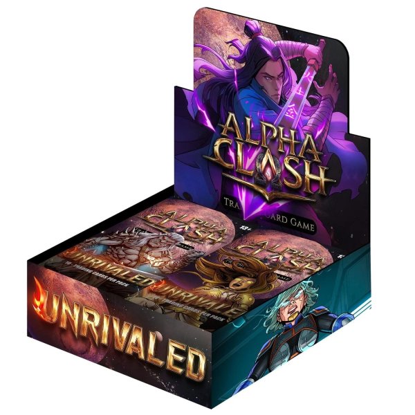 画像1:  【お取り寄せ】[送料無料]  Alpha Clash TCG: Unrivaled Booster Box 【ポイント還元率1%】 (1)