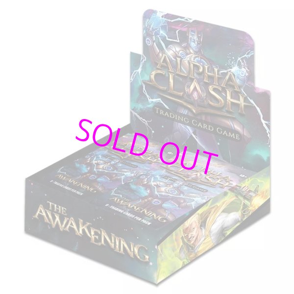 画像1:  【お取り寄せ】[送料無料]  Alpha Clash TCG: The Awakening Booster Box 【ポイント還元率1%】 (1)