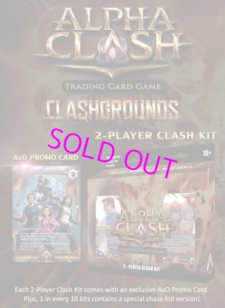 画像1:  【お取り寄せ】[送料無料]  Alpha Clash TCG: Clashgrounds 2-Player Clash Kit 【ポイント還元率1%】 (1)