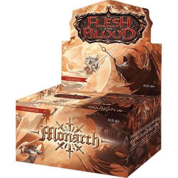 画像1:  【お取り寄せ】[送料無料]  Flesh and Blood TCG: Monarch Unlimited Booster Display 【ポイント還元率1%】 (1)