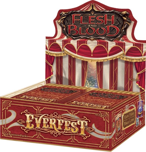 画像1:  【お取り寄せ】[送料無料]  Flesh and Blood TCG: Everfest 1st Edition Booster Display 【ポイント還元率1%】 (1)