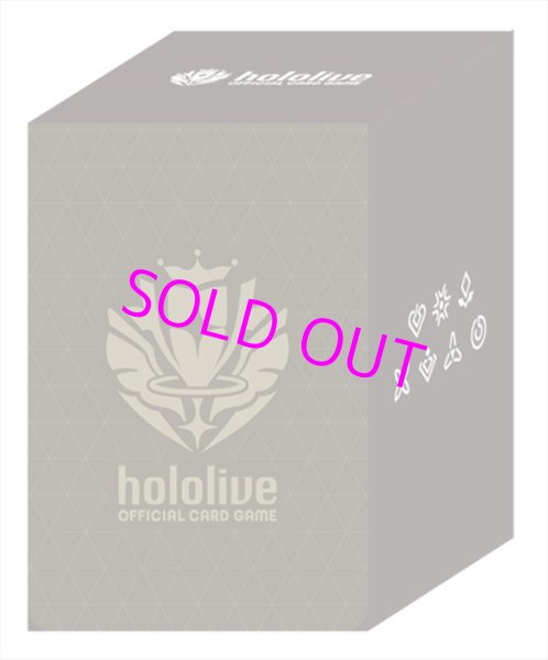 画像1: 【予約】hololive OFFICIAL CARD GAME オフィシャルデッキケース Vol.3 『ブランドロゴ』[カバー]【2024年11月発売】 (1)